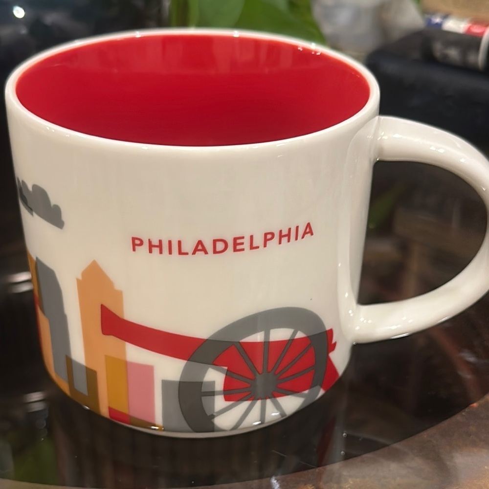 Starbucks You are Here collection Philadelphia Souvenir Mug 14 oz